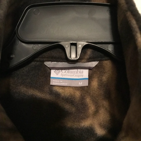 Brand New with Tags- Men’s Columbia Camo Fleece - Picture 2 of 4